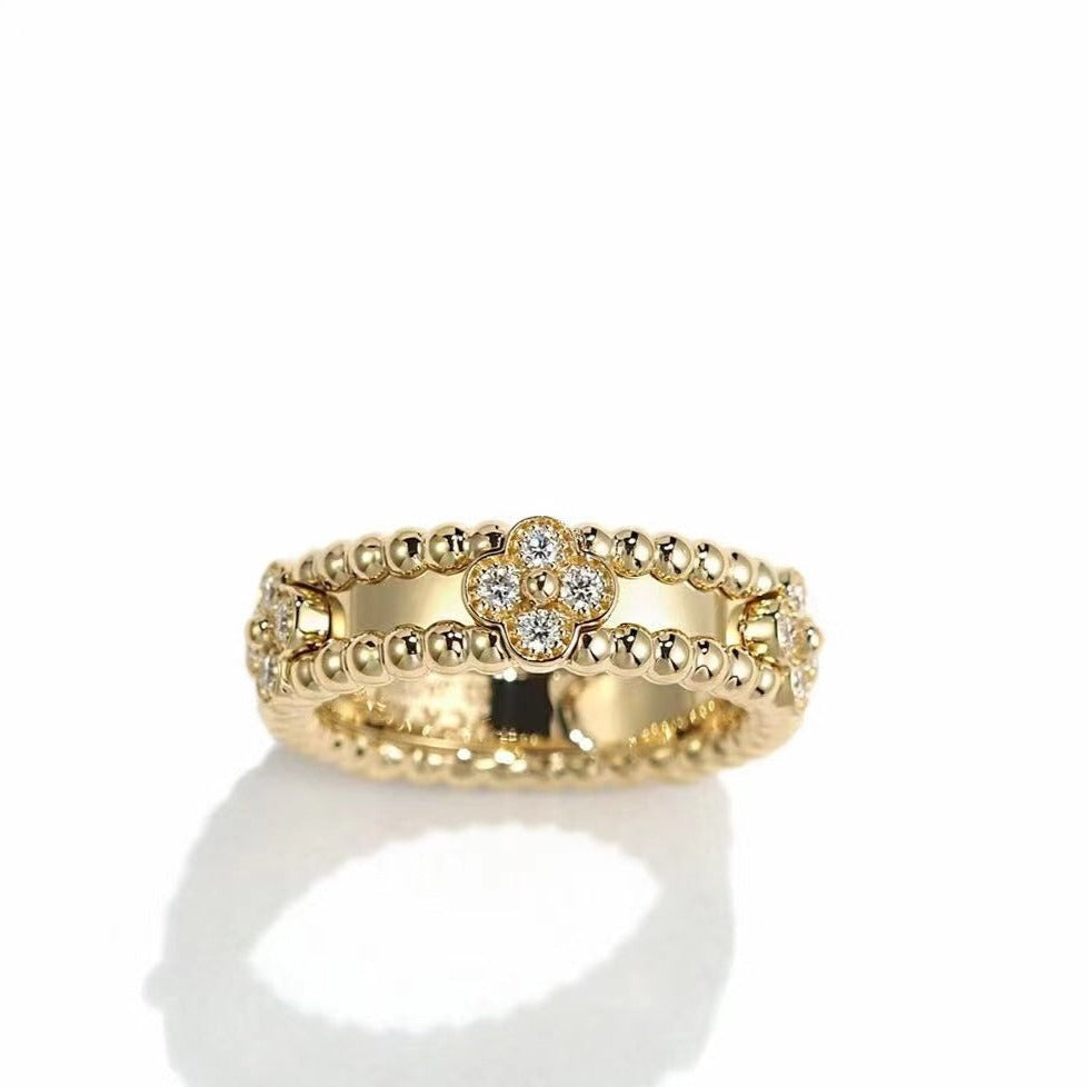 [Royal&Vicky]PERLEE GOLD DIAMOND RING