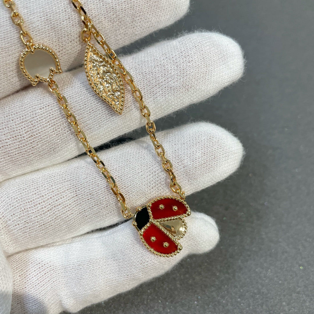 [Royal&Vicky]LUCKY SPRING 15 MOTIFS GOLD NECKLACE