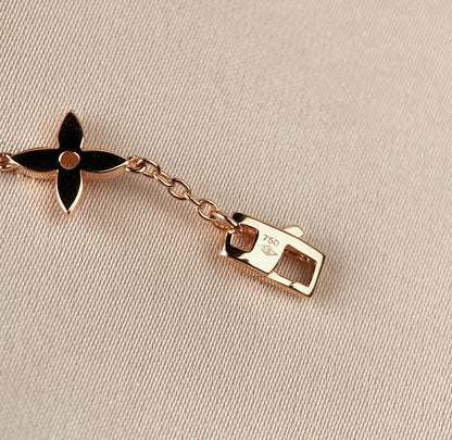 [Royal&Vicky]STAR AND SUN 7 MOTIFS GOLD BRACELET