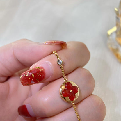 [Royal&Vicky]SUN PEDANT CARNELIAN BRACELET