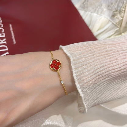 [Royal&Vicky]SUN PEDANT CARNELIAN BRACELET
