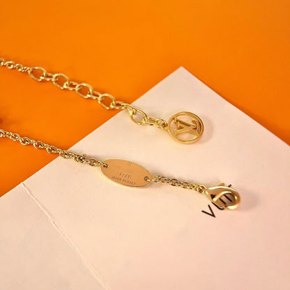 [Royal&Vicky]LOGO STAR MOTIF GOLD BRACELET