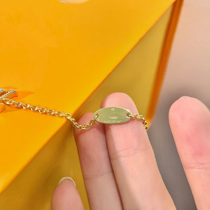 [Royal&Vicky]LOGO STAR MOTIF GOLD BRACELET