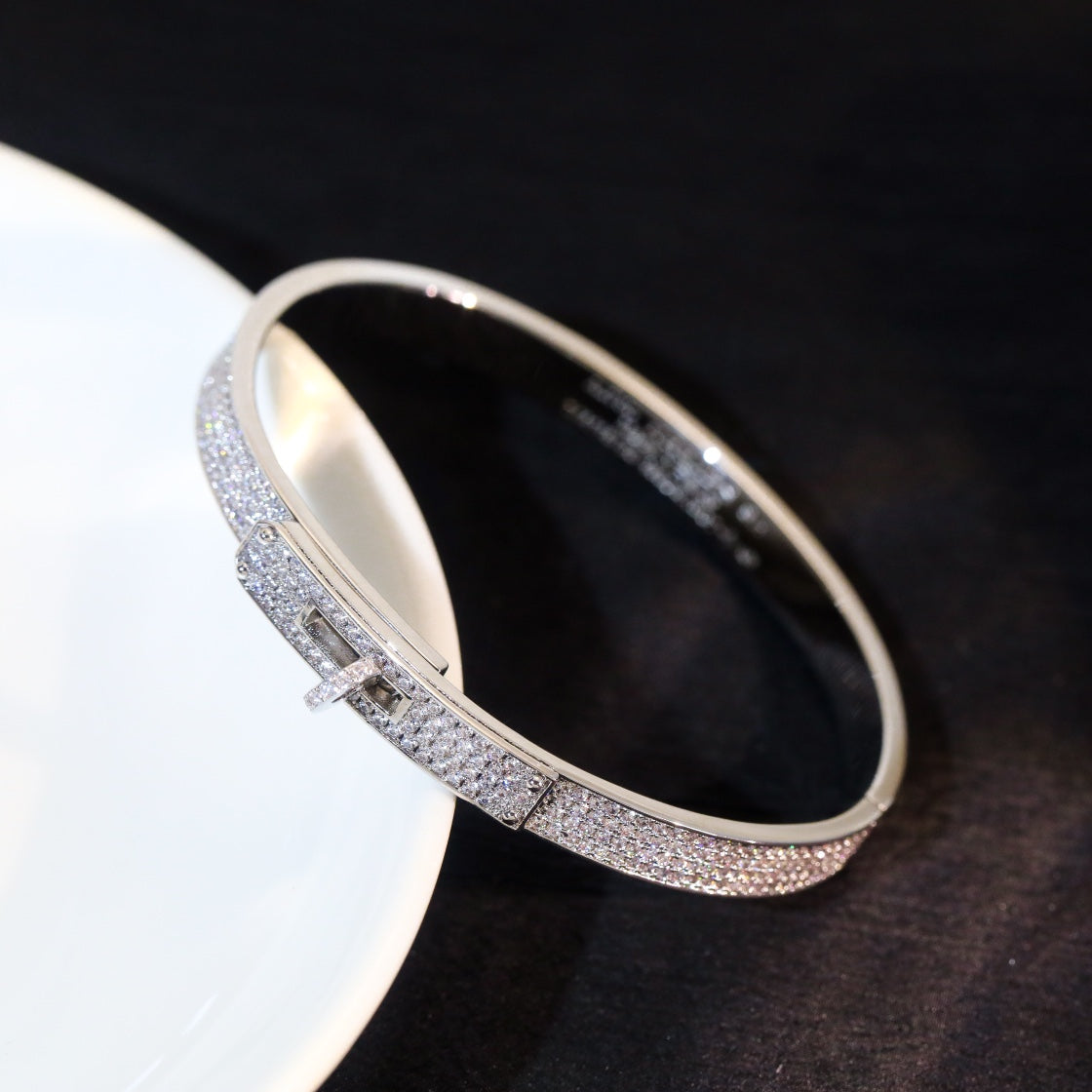 [Royal&Vicky]KELLY BRACELET DIAMOND PAVED