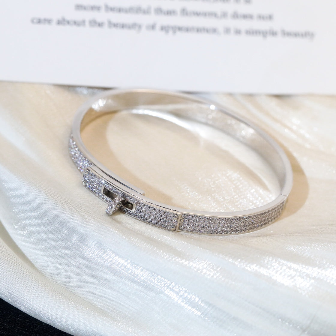 [Royal&Vicky]KELLY BRACELET DIAMOND PAVED
