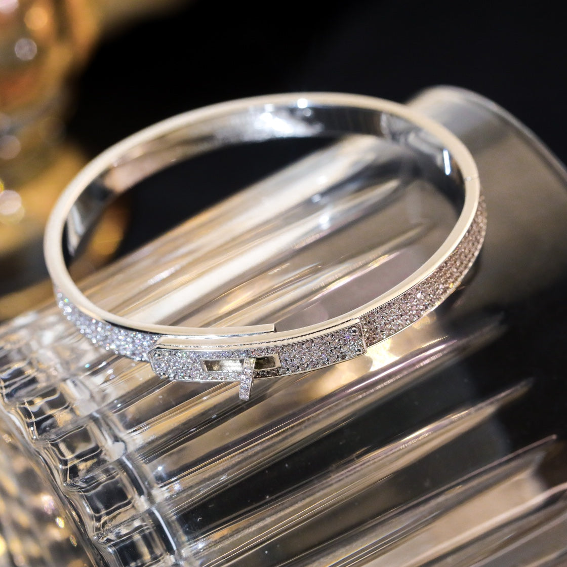 [Royal&Vicky]KELLY BRACELET DIAMOND PAVED