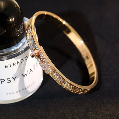 [Royal&Vicky]KELLY BRACELET DIAMOND PAVED