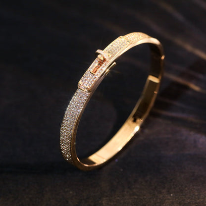 [Royal&Vicky]KELLY BRACELET DIAMOND PAVED