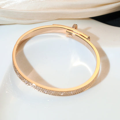 [Royal&Vicky]KELLY BRACELET DIAMOND PAVED