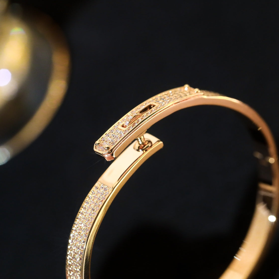 [Royal&Vicky]KELLY BRACELET DIAMOND PAVED