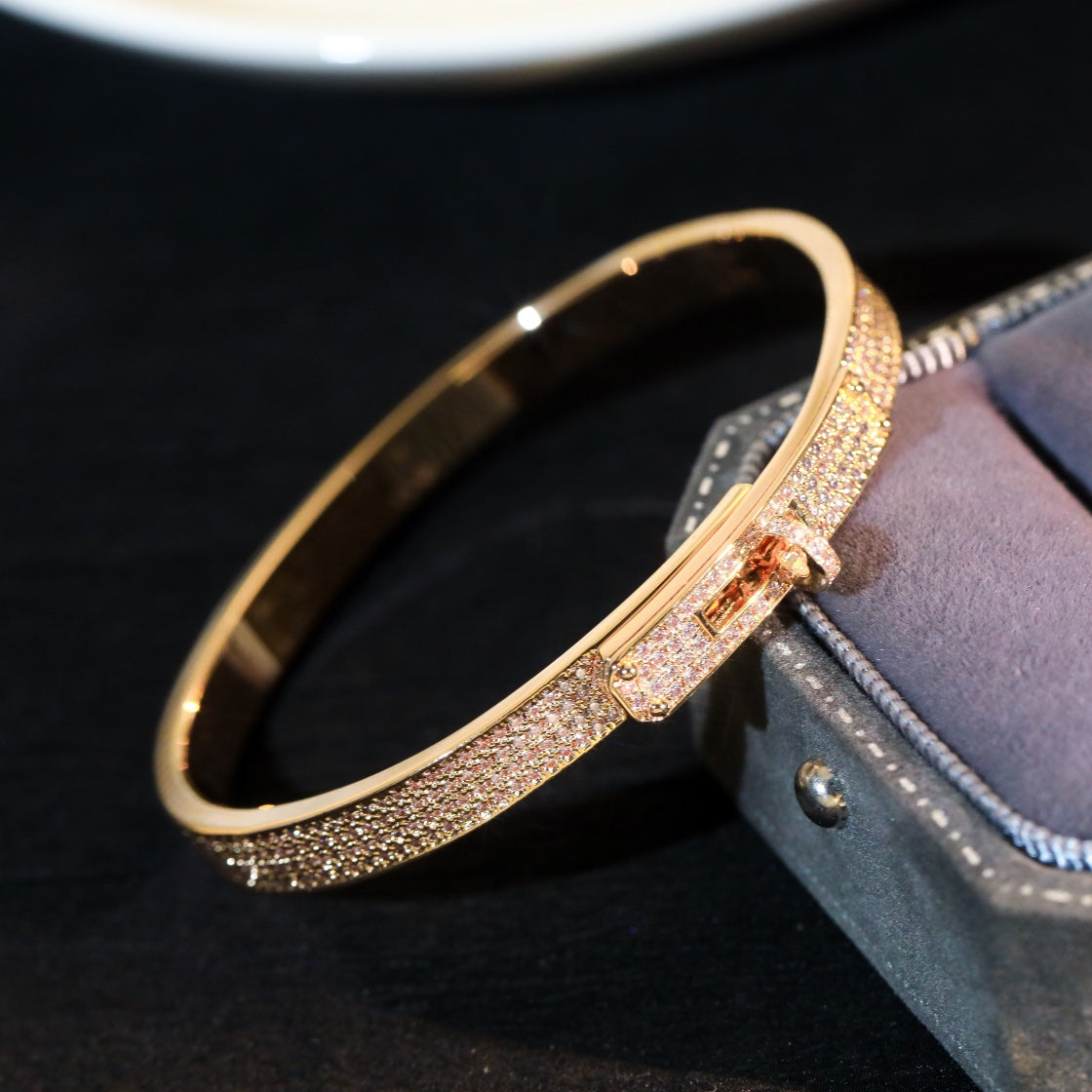[Royal&Vicky]KELLY BRACELET DIAMOND PAVED