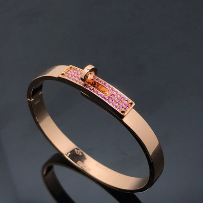 [Royal&Vicky]KELLY BRACELET PINK DIAMOND
