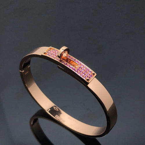 [Royal&Vicky]KELLY BRACELET PINK DIAMOND