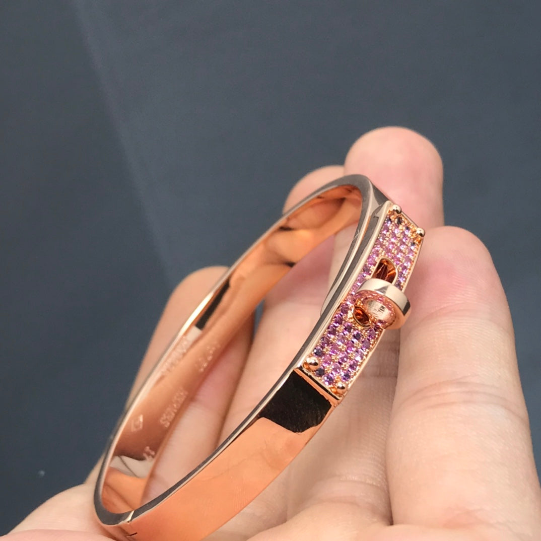 [Royal&Vicky]KELLY BRACELET PINK DIAMOND