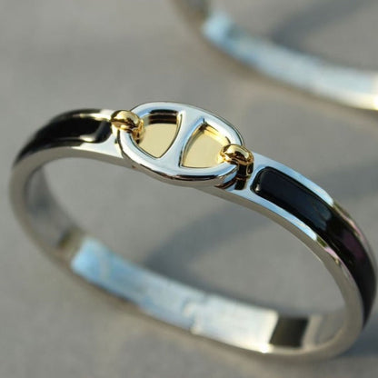[Royal&Vicky]CLIC CHAINE SILVER BRACELET