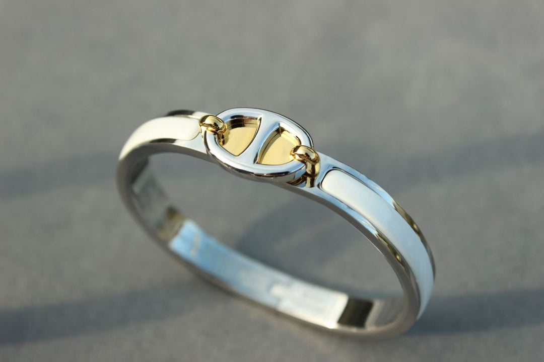 [Royal&Vicky]CLIC CHAINE SILVER BRACELET