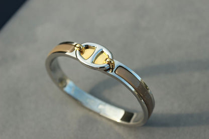 [Royal&Vicky]CLIC CHAINE SILVER BRACELET