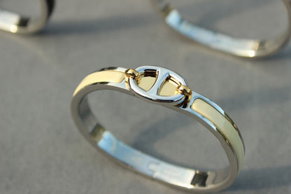 [Royal&Vicky]CLIC CHAINE SILVER BRACELET