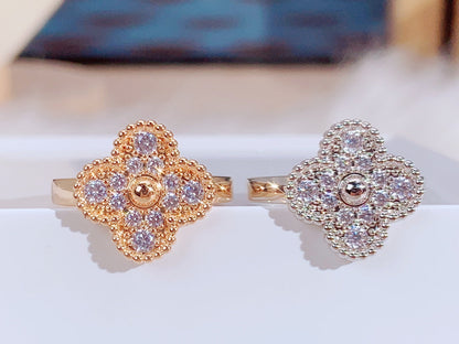 [Royal&Vicky]CLOVER DIAMOND RING