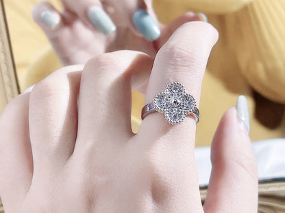 [Royal&Vicky]CLOVER DIAMOND RING