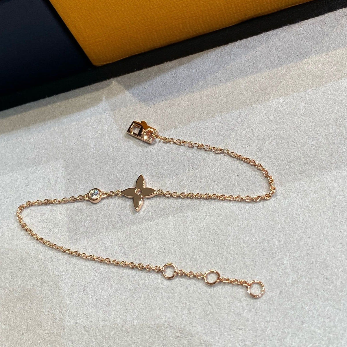 [Royal&Vicky]STAR DIAMOND PINK GOLD BRACELET