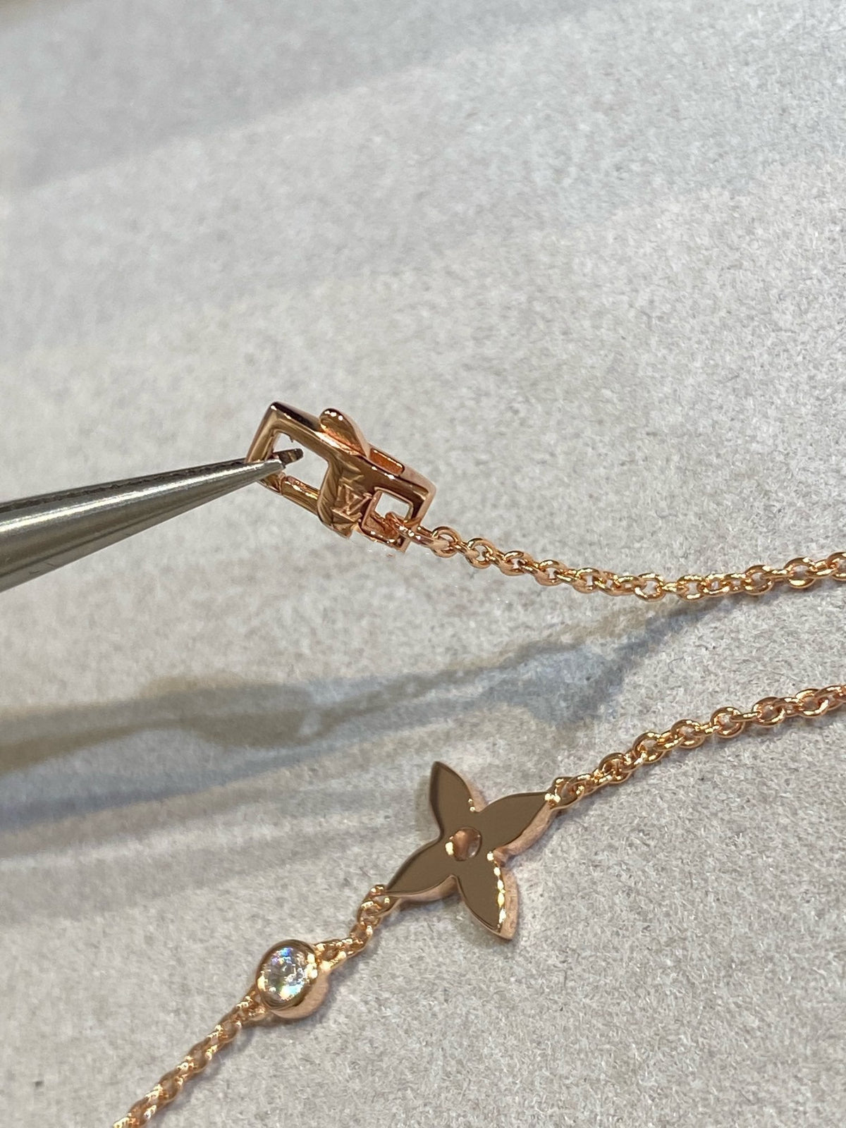 [Royal&Vicky]STAR DIAMOND PINK GOLD BRACELET