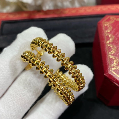 [Royal&Vicky]CLASH LARGE HOOP EARRINGS