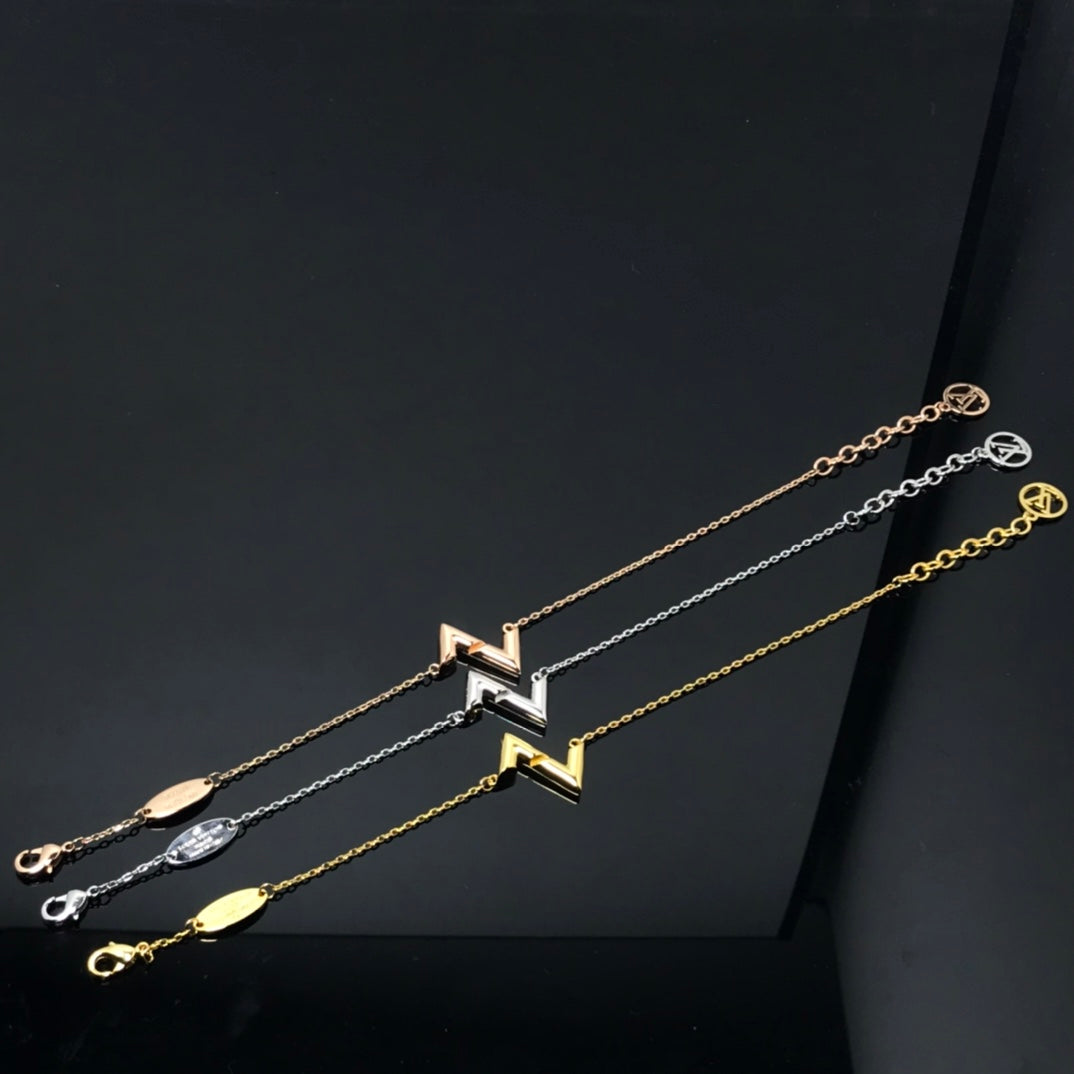 [Royal&Vicky]VOLT LV LOGO BRACELET