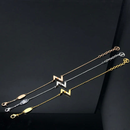 [Royal&Vicky]VOLT LV LOGO BRACELET
