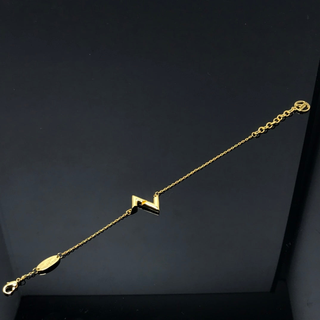 [Royal&Vicky]VOLT LV LOGO BRACELET