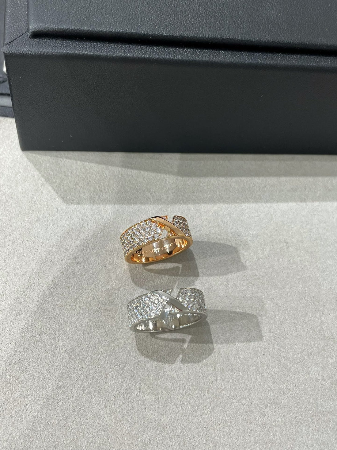 [Royal&Vicky]LIENS EVIDENCE  DIAMOND PAVED RING