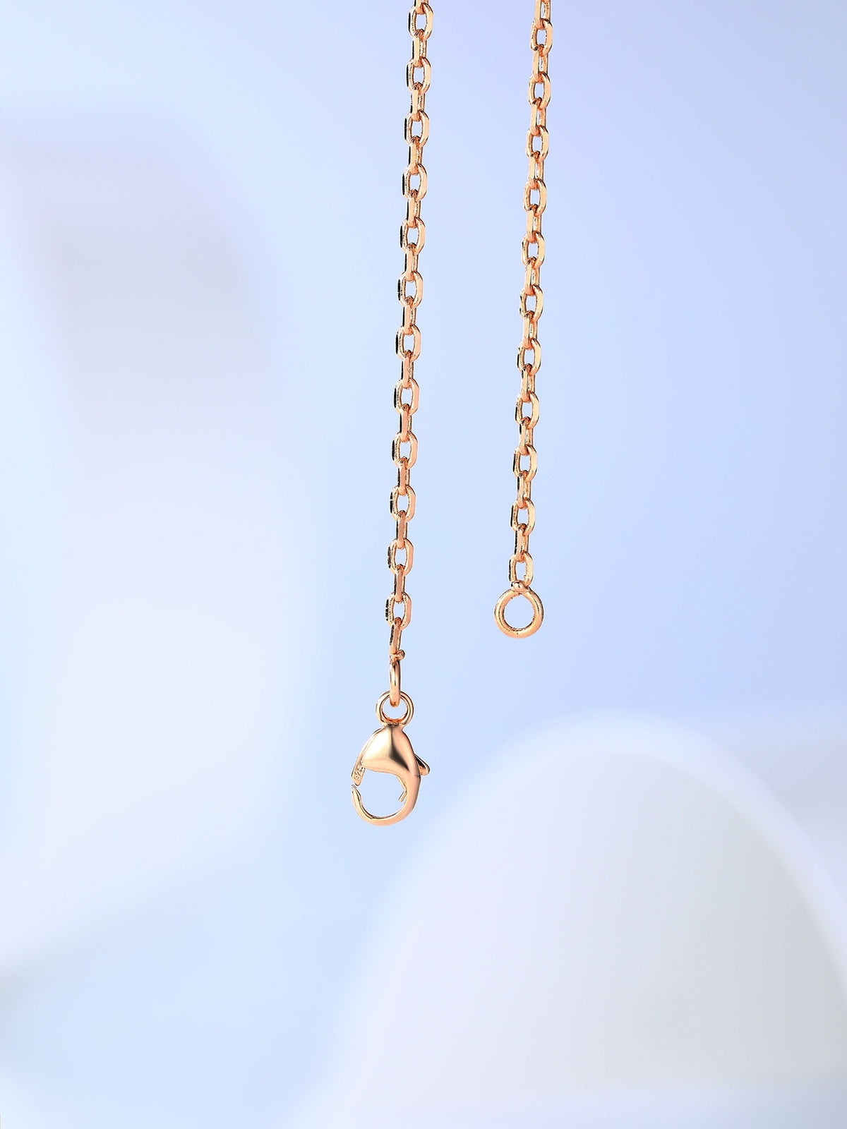 [Royal&Vicky]H CAGE PINK GOLD NECKLACE