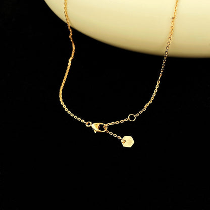 [Royal&Vicky]BEE MINI PEDANT DIAMOND NECKLACE