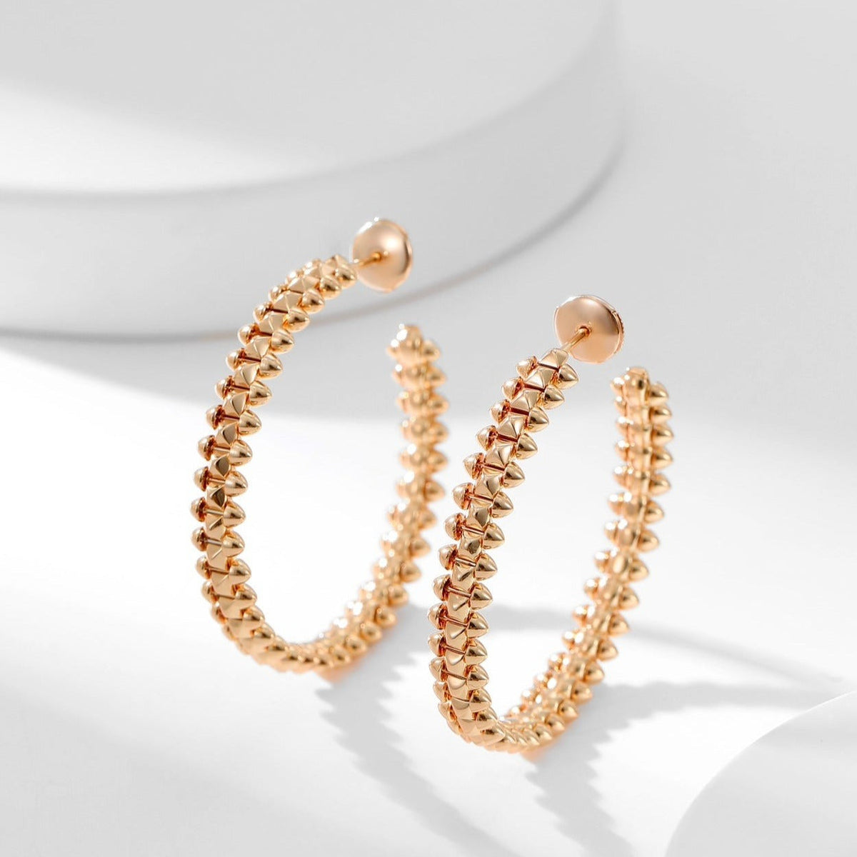 [Royal&Vicky]CLASH HOOP EARRINGS