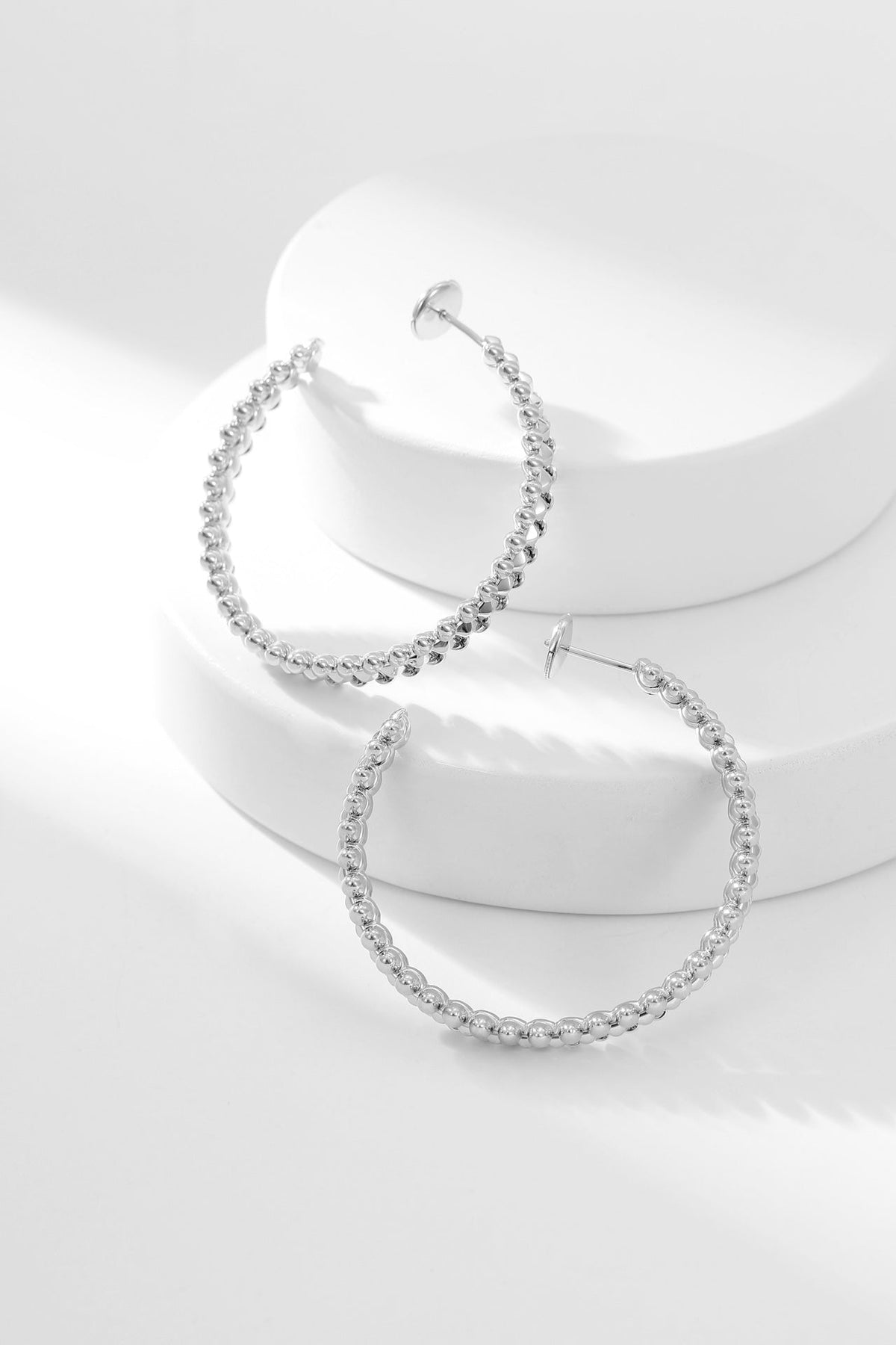 [Royal&Vicky]CLASH HOOP EARRINGS