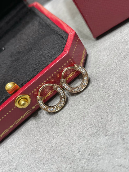 [Royal&Vicky]LOVE DIAMOND EARRINGS
