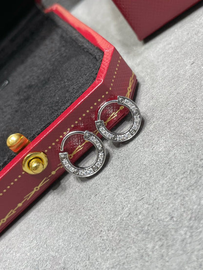 [Royal&Vicky]LOVE DIAMOND EARRINGS