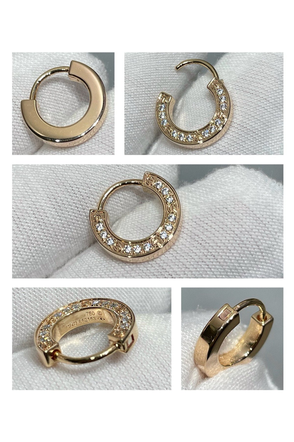 [Royal&Vicky]LOVE DIAMOND EARRINGS
