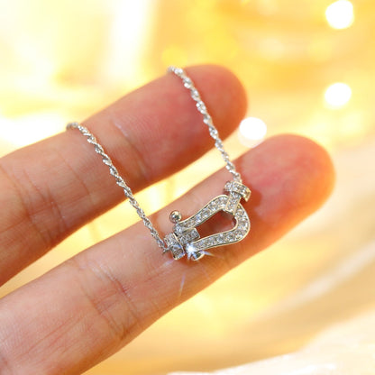[Royal&Vicky]FORCE 10 DIAMOND SILVER NECKLACE MINI MODEL