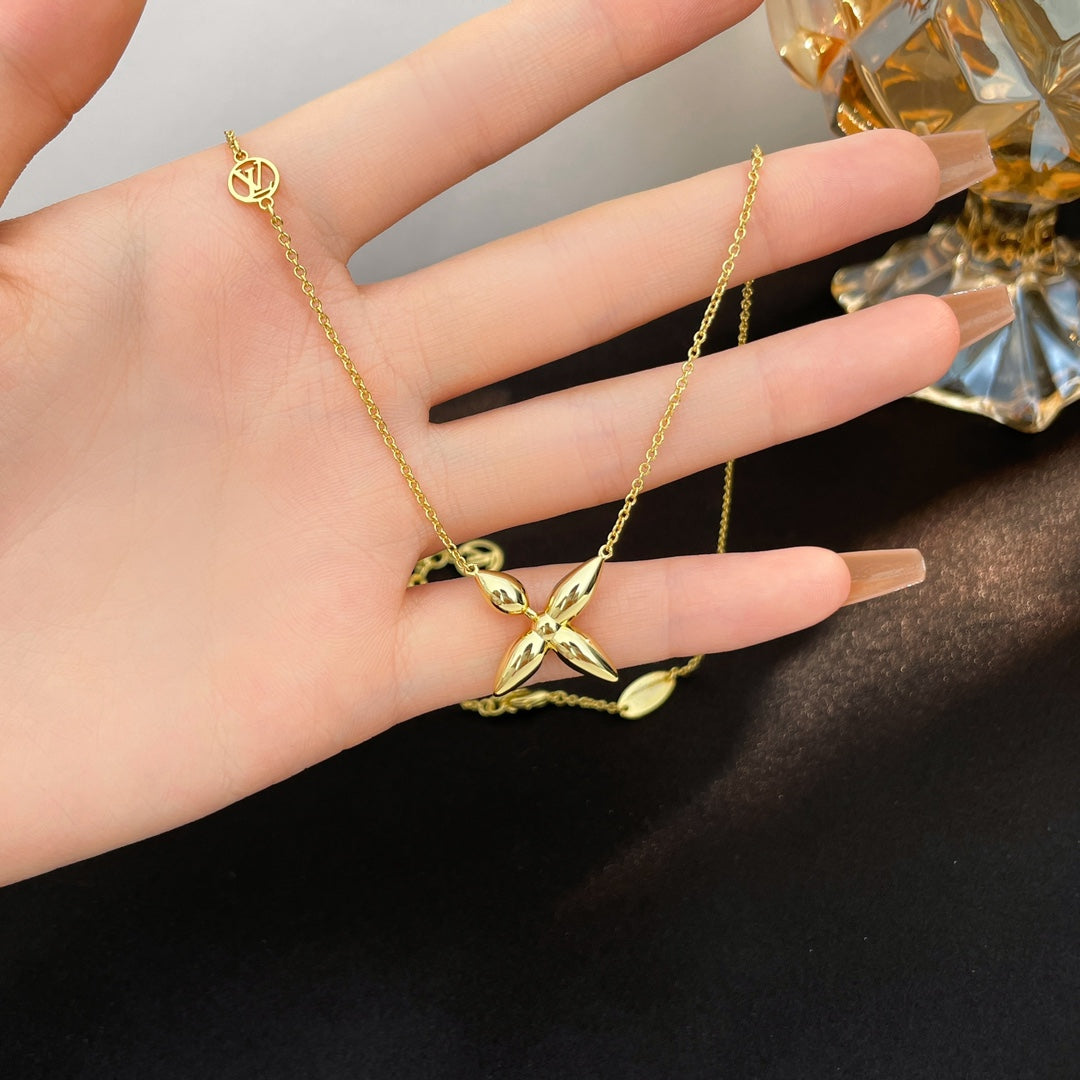 [Royal&Vicky]LOUISETTE GOLD NECKLACE