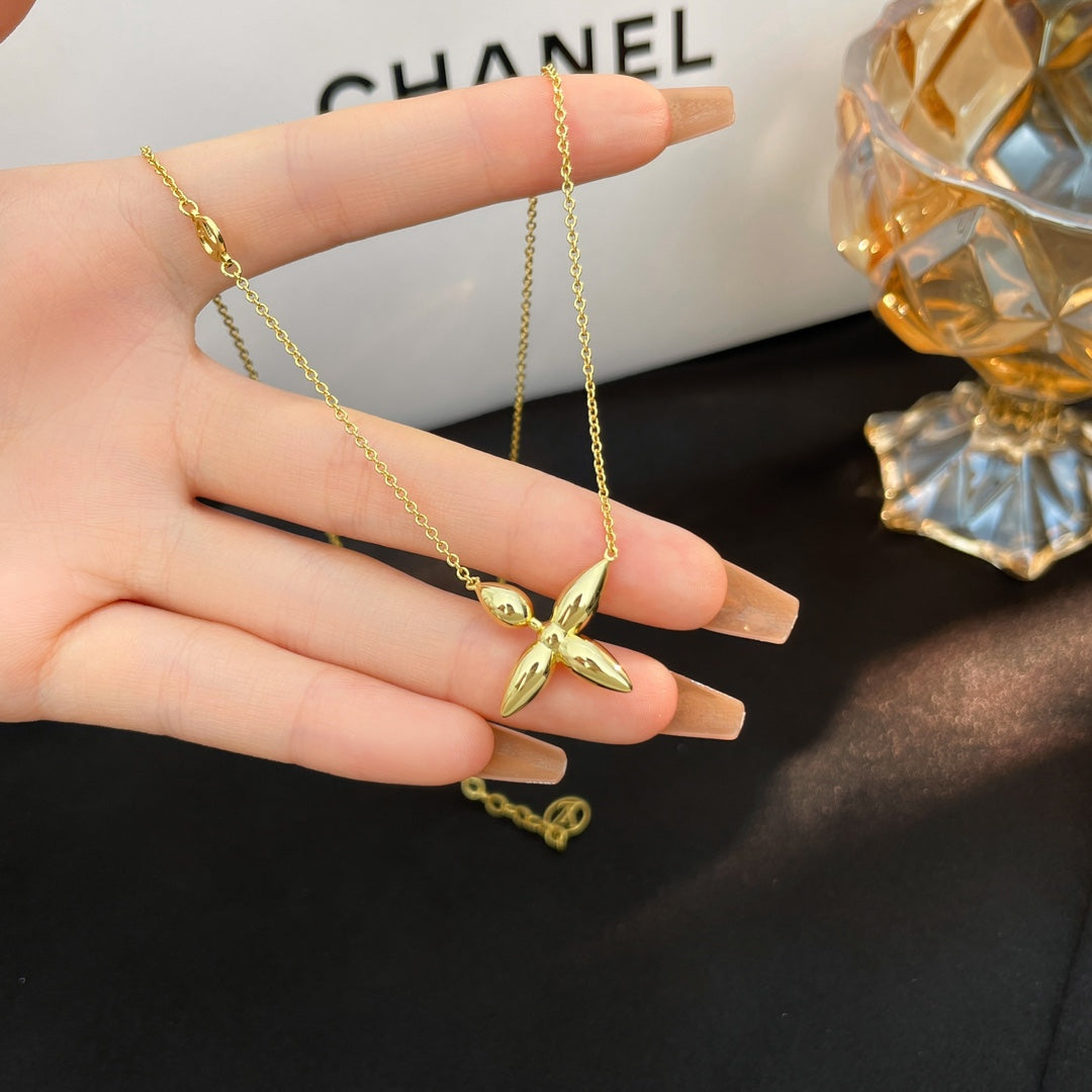 [Royal&Vicky]LOUISETTE GOLD NECKLACE