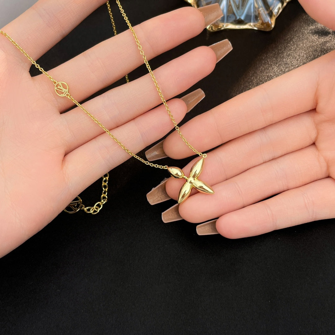 [Royal&Vicky]LOUISETTE GOLD NECKLACE