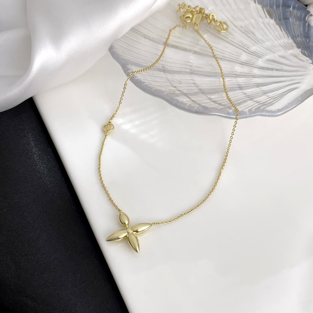 [Royal&Vicky]LOUISETTE GOLD NECKLACE