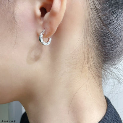 [Royal&Vicky]LOVE MINI EARRINGS