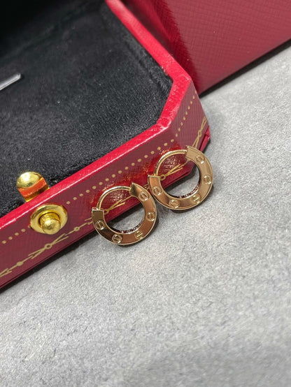 [Royal&Vicky]LOVE MINI EARRINGS