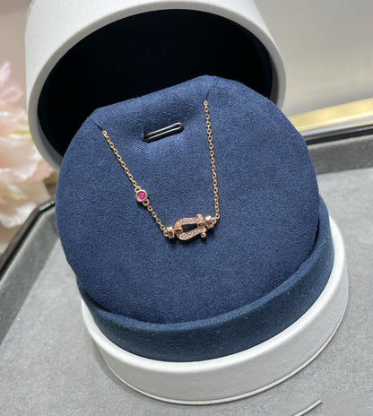 [Royal&Vicky]FORCE 10 DIAMOND CHAIN LINK PINK GOLD BRACELET