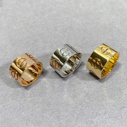 [Royal&Vicky]LOVE 11MM LARGE RING