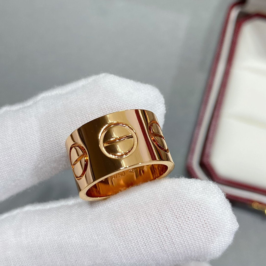 [Royal&Vicky]LOVE 11MM LARGE RING