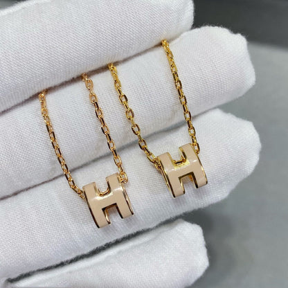 [Royal&Vicky]MINI POP H NECKLACE