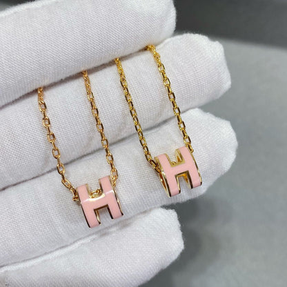 [Royal&Vicky]MINI POP H NECKLACE